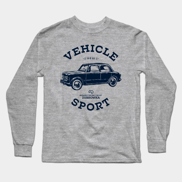 Vehicle Sport Long Sleeve T-Shirt by jafaris